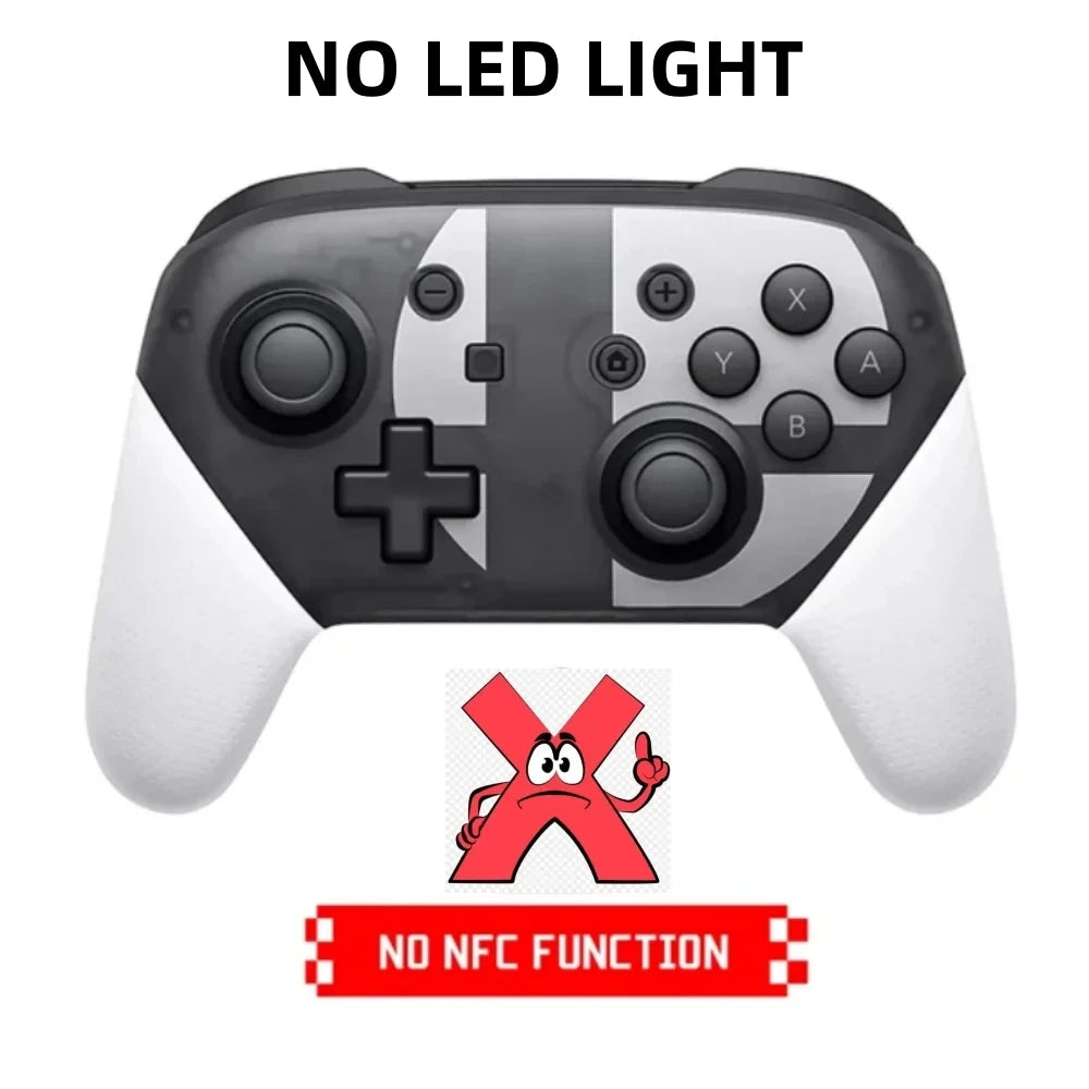 Gamepad  Controller Wireless Bluetooth Wake Function Joystick 6-Axis Gyro Handle HD Vibration for PC Game Console