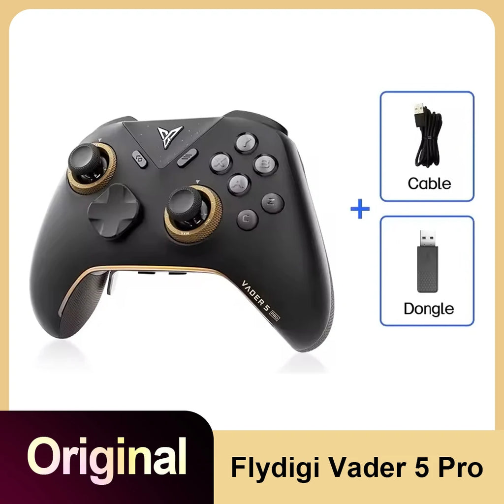 Flydigi Vader 5 Pro Game Controller Gamepad Athletic Elite Handle Wireless Gaming Controllers With Hall Rocker For Switch PC IOS