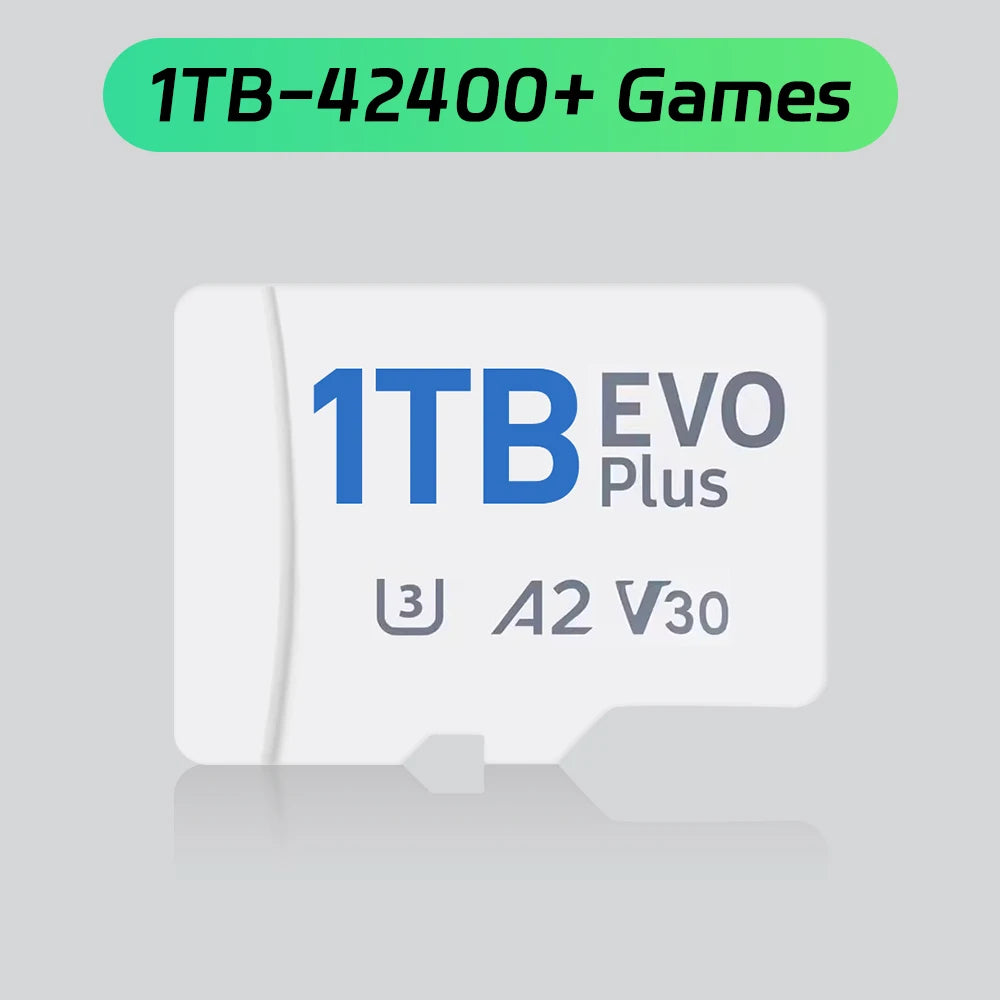 Game TF Card for ROG ALLY/Rog ALLY X/Wins Handheld/PC Playnite & Retrobat Game Console 52400+AAA/Retro Games for PS3/PS2/Switch