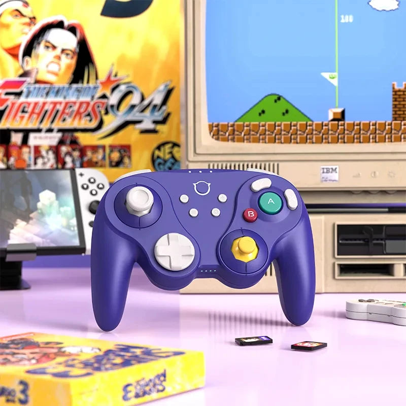 NYXI Warrior Lite Purple Bluetooth Game Controller Wireless Gamepad for Nintendo Switch Switch OLED Switch Lite PC