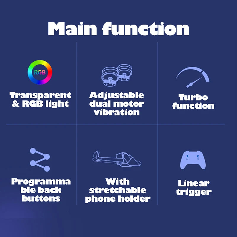 Ipega Bluetooth Wireless Gamepad Hall-Linear Joystick Pubg Mobile Game Controller for PS4 Switch Android IOS MFI Games PC TV box