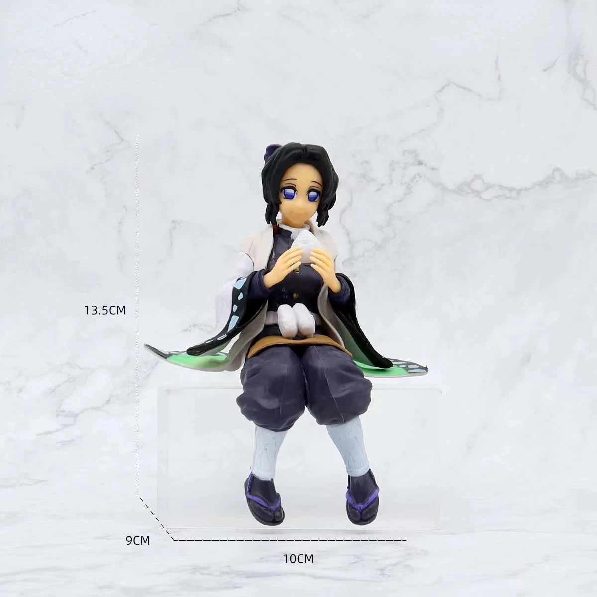 *Hot sale Anime Demon Slayer Figure Kamado Tanjirou Nezuko Sitting Posture Action Figure PVC Model Doll Collection Toy Gift Kids