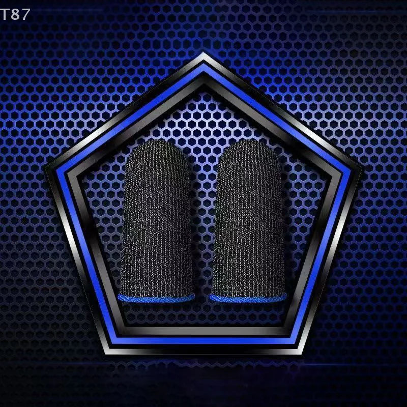 2/6Pcs Breathable Game Controller Finger Sleeve For Pubg Sweat Proof Non-Scratch Touch Screen Gaming Thumb Gloves Finger Cover