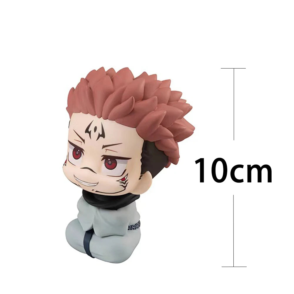 JJK Anime Figure Gojo Satoru Geto Suguru Inumaki Toge Fushiguro Megumi Toji Okkotsu Yuta Itadori Yuuji Ryomen Sukuna Nanami 10cm