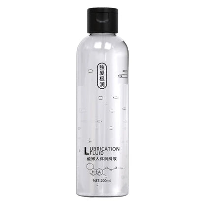 200ML Water-Based Lubricant Wash-Free Long-Lasting Lube for Couples