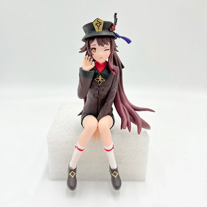 #1718 Traveler/Lumine Anime Figure #1717 Aether Action Figure #1795 Venti Figurine Adult Collectible Model Doll Toys Gifts 10cm