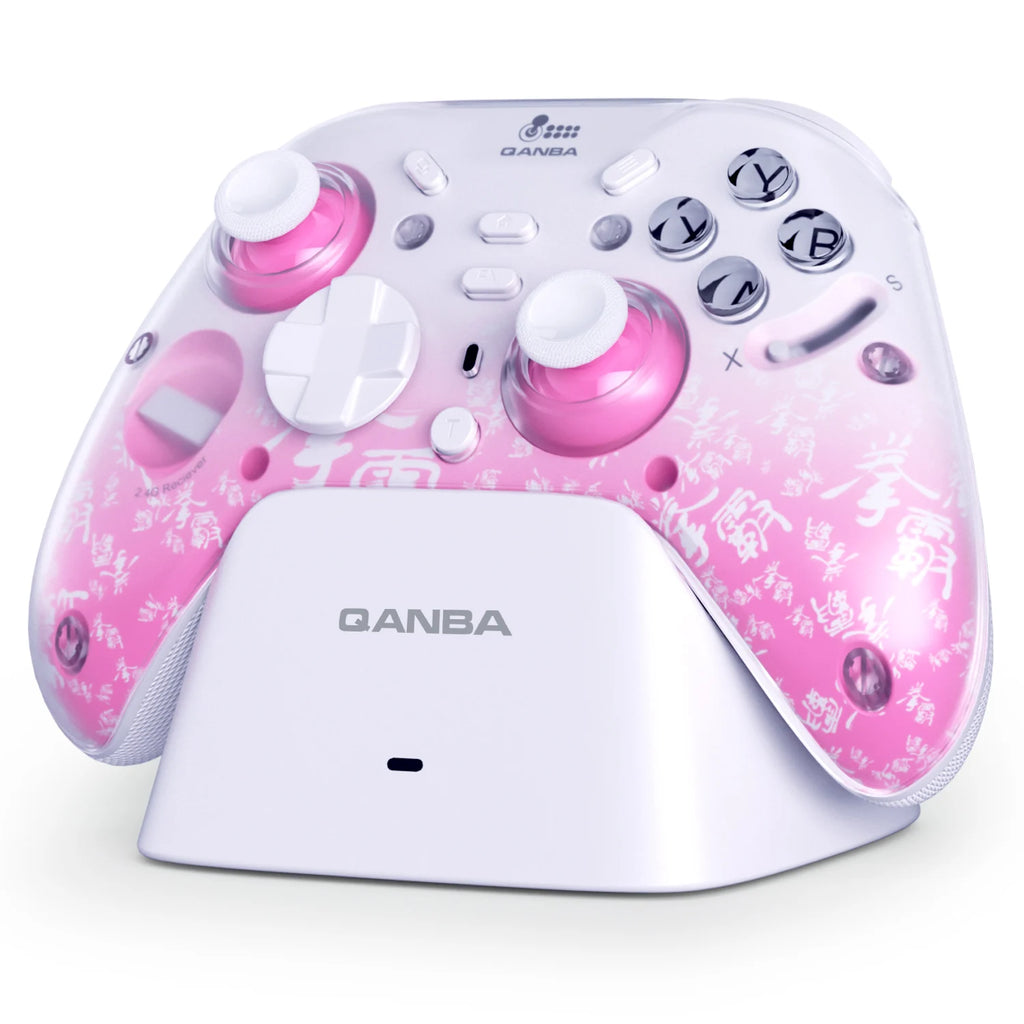 Qanba Phantom Wireless Game Controller Hall joystick Supports 2.4G/Bluetooth/Wired connection Compatible with PC/Android/iOS/TV