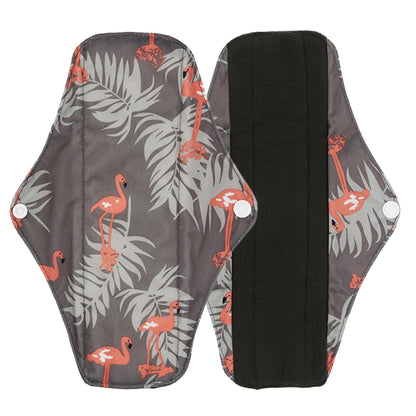 5Pcs Washable Sanitary Towels Menstrual Pad Reusable Bamboo Charcoal Women Napkins Feminine Hygiene Product Period Cloth Pads