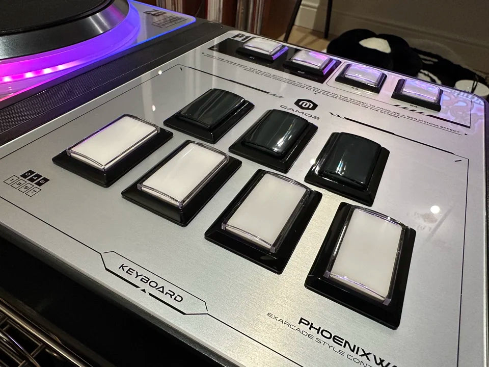 New PHOENIXWAN+ LMT Gamepad Gaming Controller Next-generation DIY for Beatmania IIDX BMS G2R LR2 Rhythm Game Controller
