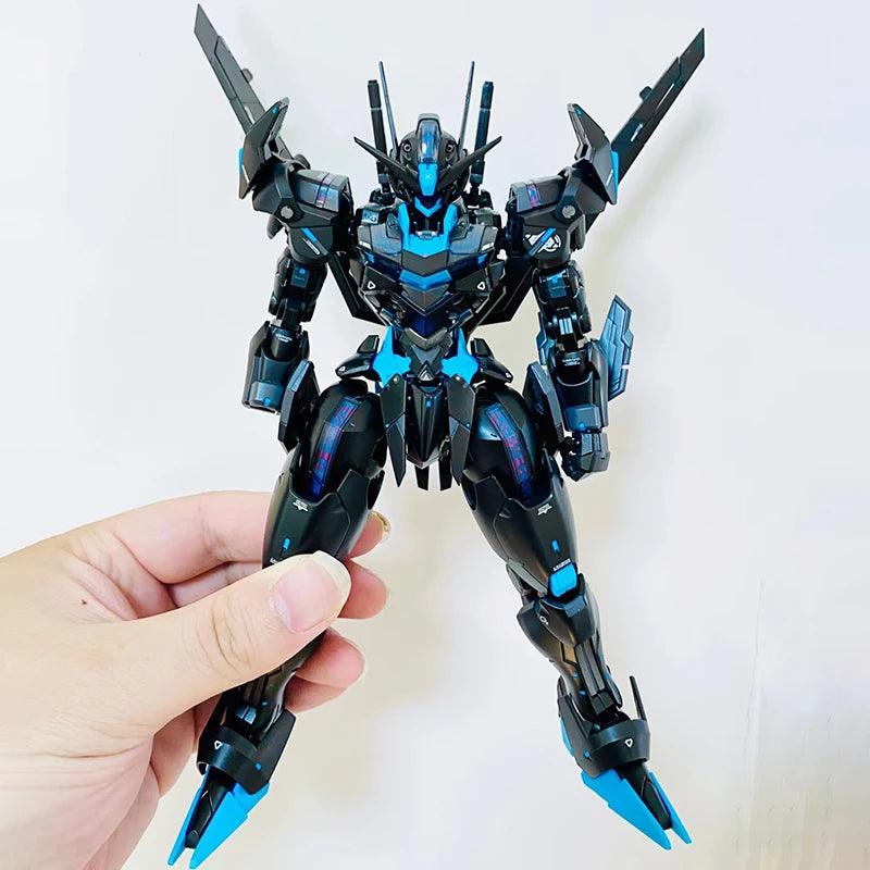 KL FM Fenglina 1/100 Domestic Mercury Witch Model Gundam Assembly Neon Color Children's Collectible Toy Christmas Gift