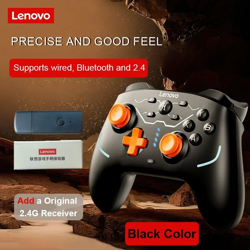 Lenovo S04 Gamepad Support TURBO Function High Sensitivity Game Controller For Switch2 phone/Tablet/Smart TV Joystick Controller
