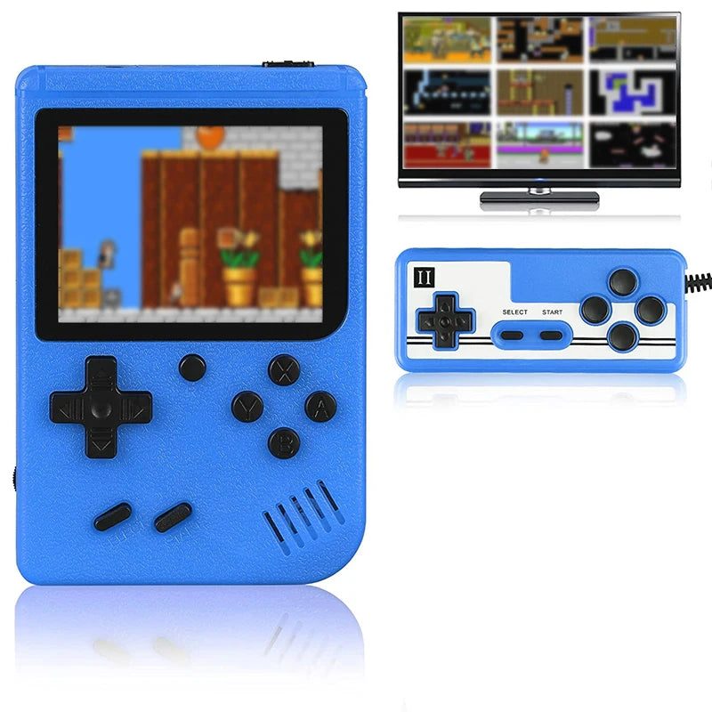 Retro Portable Mini Video Game Console Built-in 400 Games 3.0 Inch LCD Screen Kids Gift 8-Bit Handheld Game Player AV Output