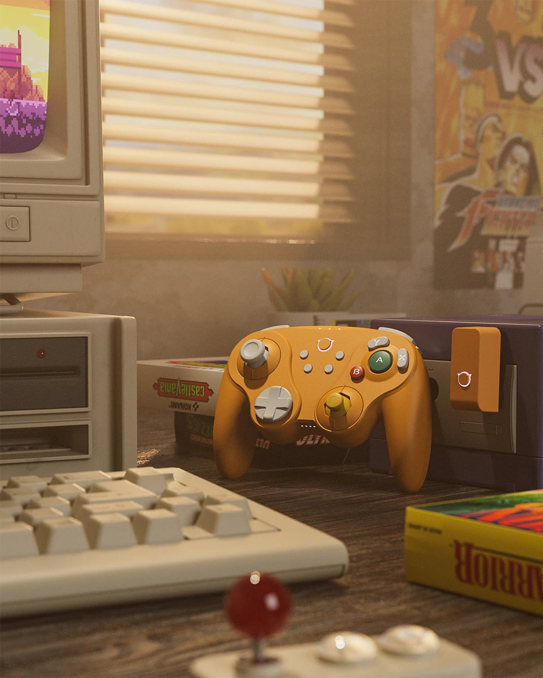 NYXI for Switch 2,GameCube Warrior Wireless Game Controller