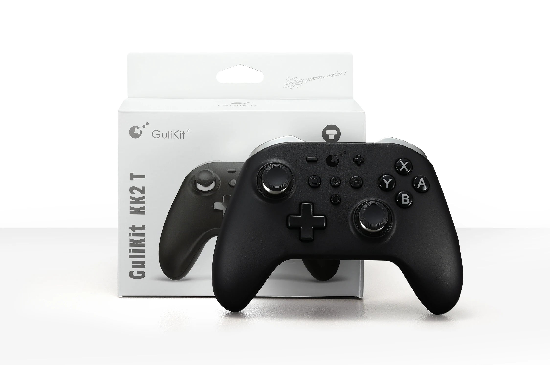 GuliKit KK2T Wireless Bluetooth Game Controller With Anti-Drift TMR Magnetic Joystick for PC/Windows/Switch/Steam Deck/iOS/macOs