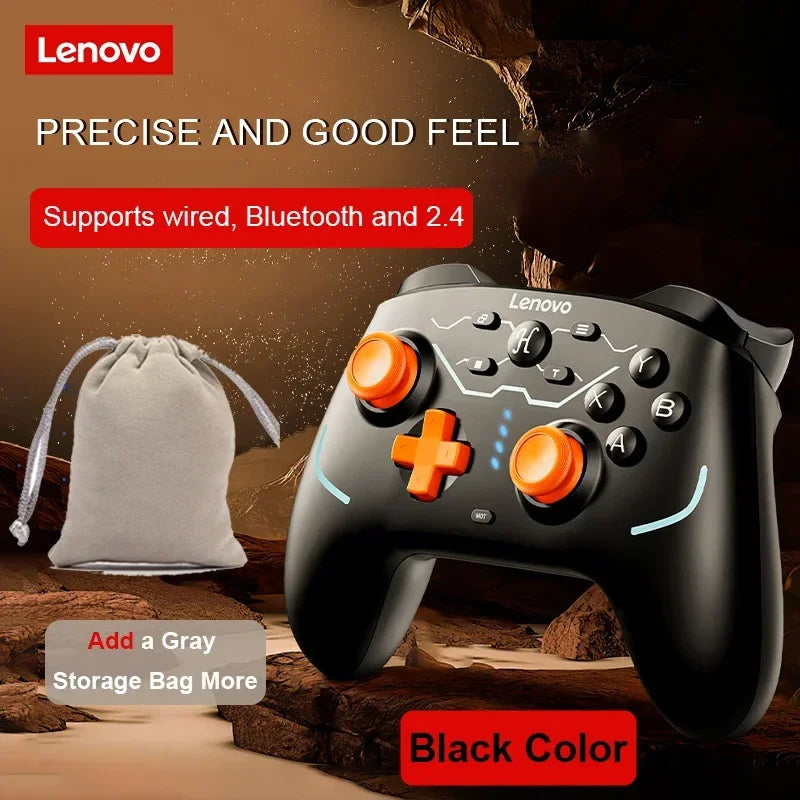 Lenovo S04 Gamepad Support TURBO Function High Sensitivity Game Controller For Switch2 phone/Tablet/Smart TV Joystick Controller