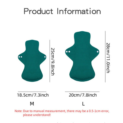 Leak-Proof & Waterproof Washable Incontinence Sanitary Pads Women's Period pads Urine Proof Underwear Pads