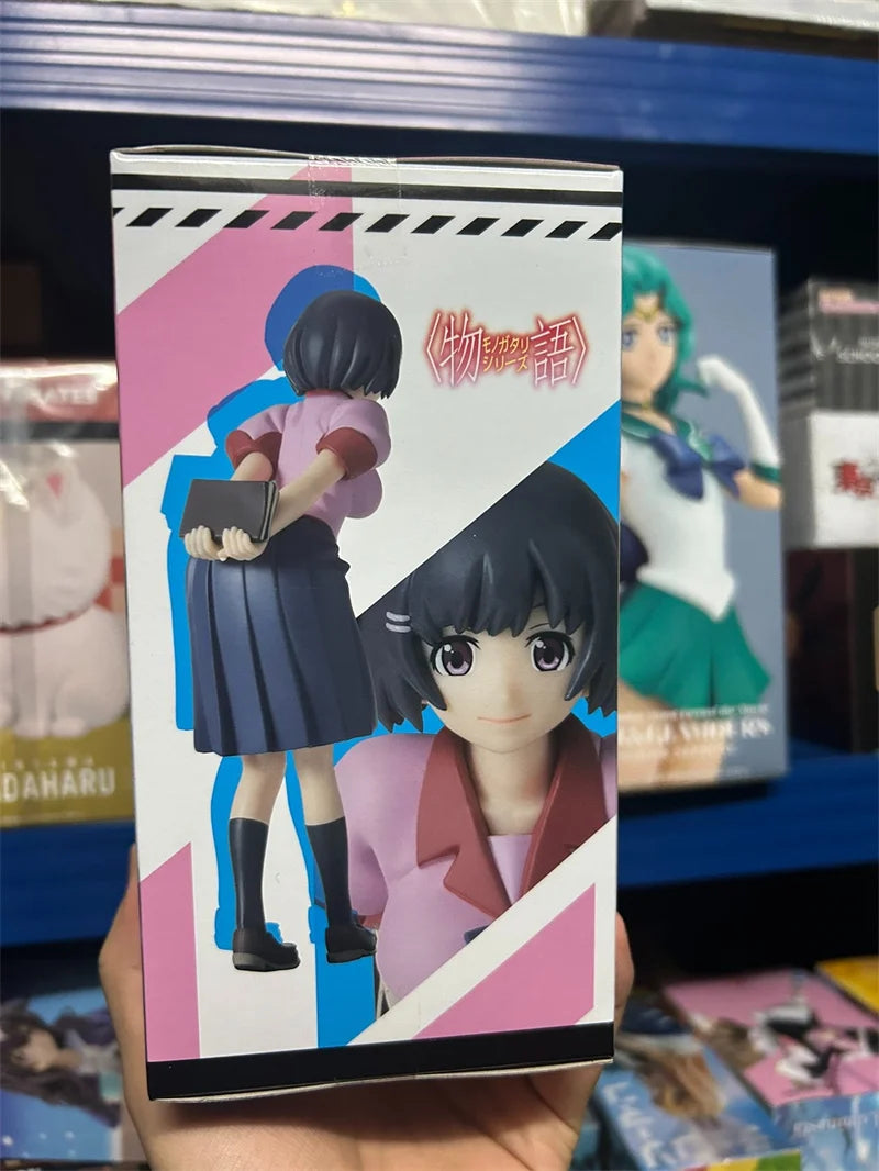 In Stock Original SEGA  Monogatari Series Hanekawa Tsubasa PVC Anime Figure Action Figures Model Toys
