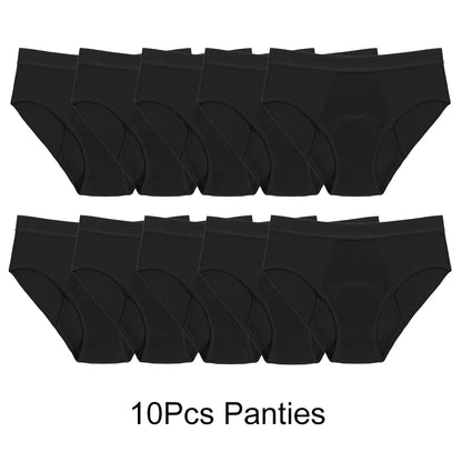 Physiological Pants Four-layer Bamboo Fiber Leakproof Women Period Underwear Leak Proof Menstrual Period Panties Women Underwear