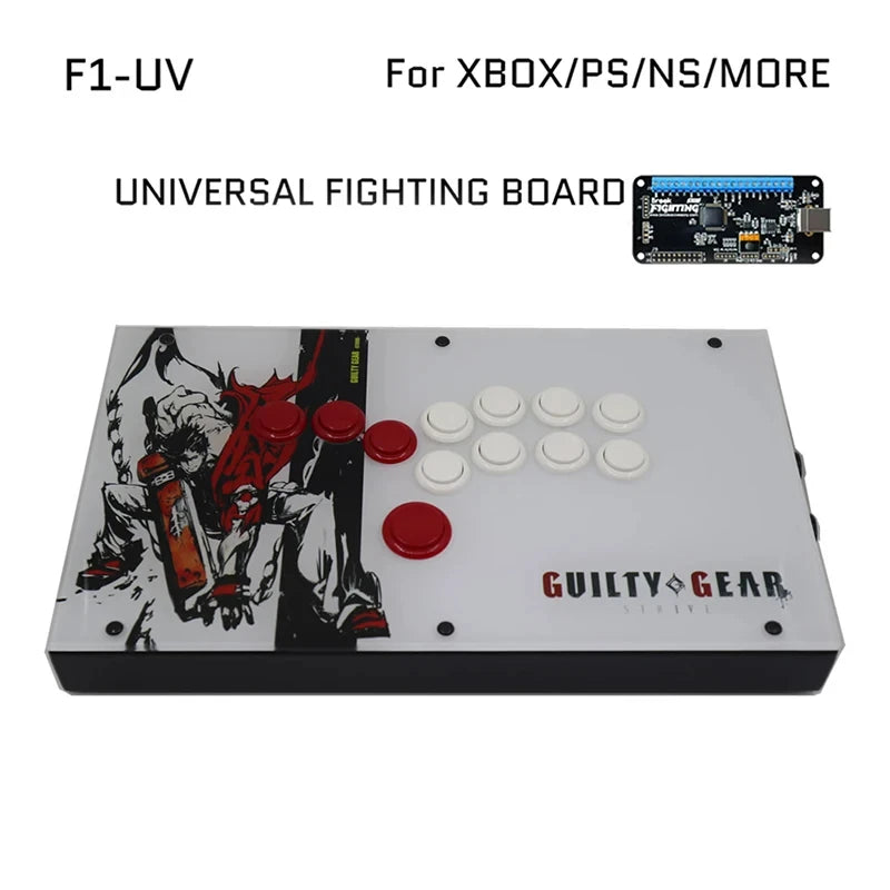 Fightbox Arcade Game Controller All Buttons Fighting Games Console Arcade Joystick Board Games Controller For PC/PS/PS5/Xbox/NS