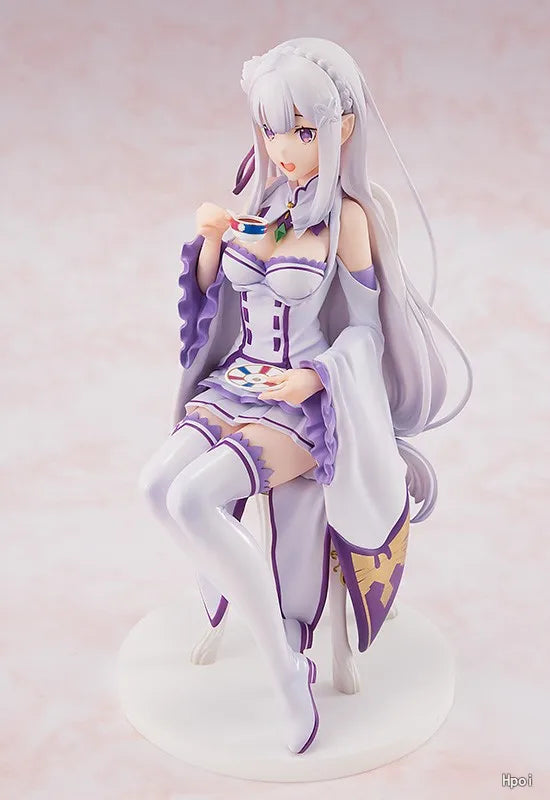 Original in Stock KADOKAWA KDcolle Re: ZERO - Starting Life in Another World Emilia 1/7 Figures Model Toys Gifts Collection