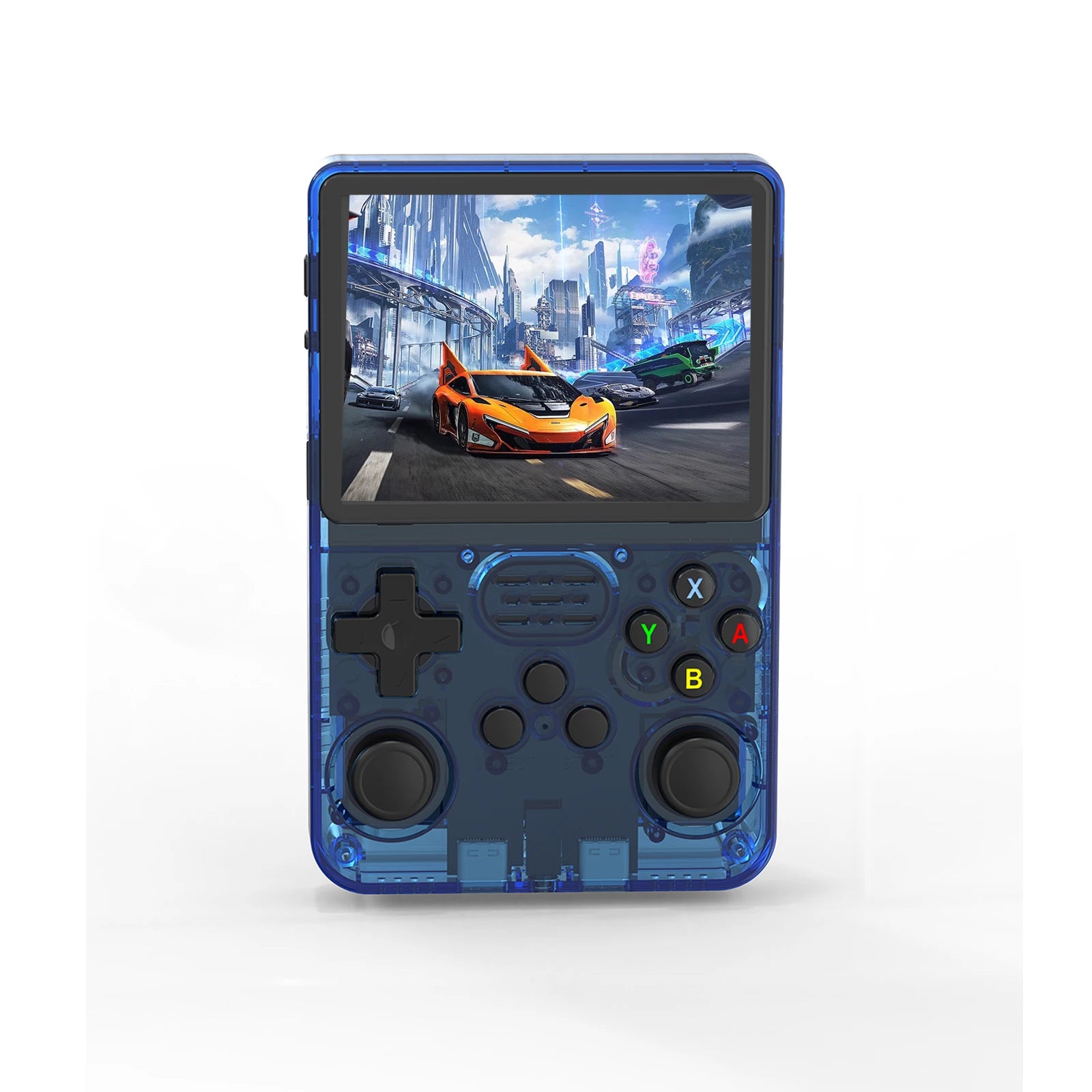 R36S Portable Handheld Game Console 3.5 Inch IPS Screen 640x480 Resolution 64GB Built-in Memory Classic Games Preloaded