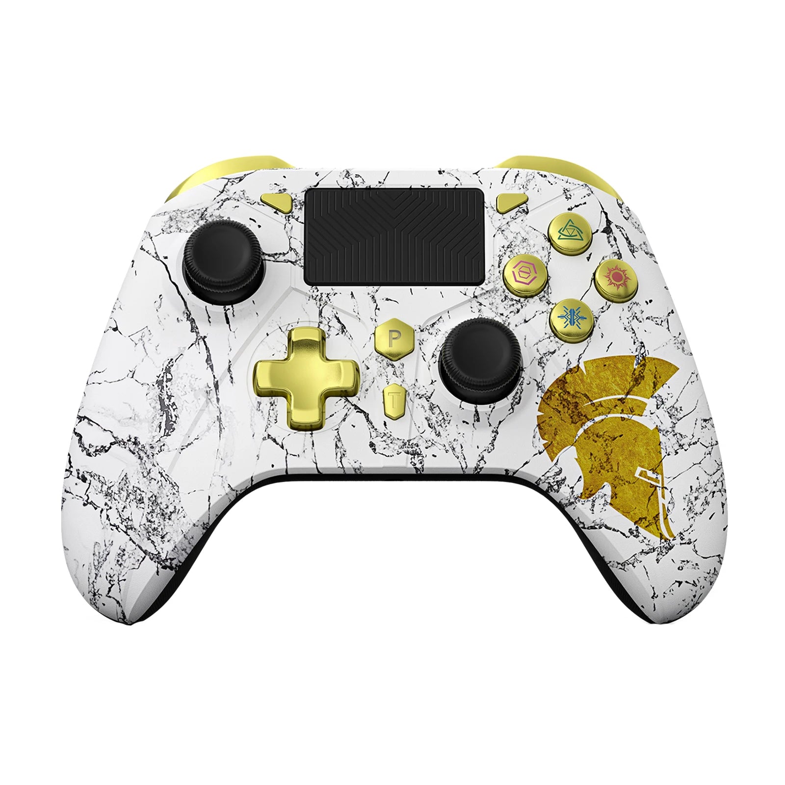 Wireless Game Controller For Playstation 4/PS4 Pro/Slim/PS3/PC/IOS/Switch Console W/ Turbo Dual Vibration 6-Axis Gyro 3.5mm Jack