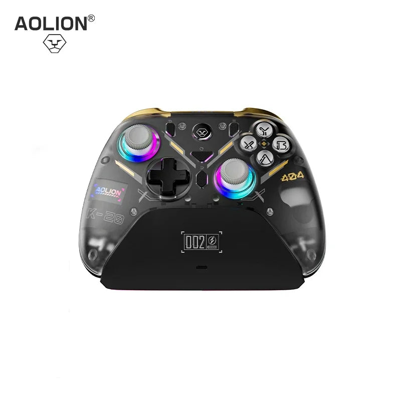Aolion K20 Wireless Bluetooth Game Controller Gamepad With Hall Rocker Magnetic Replacement Shell For PC/NS/Android/IOS