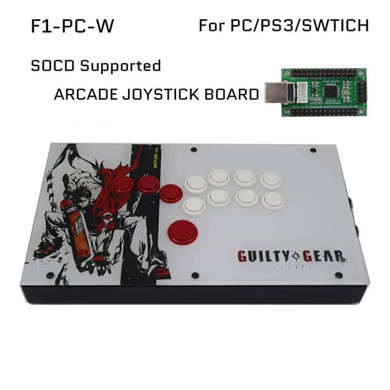 Fightbox Arcade Game Controller All Buttons Fighting Games Console Arcade Joystick Board Games Controller For PC/PS/PS5/Xbox/NS