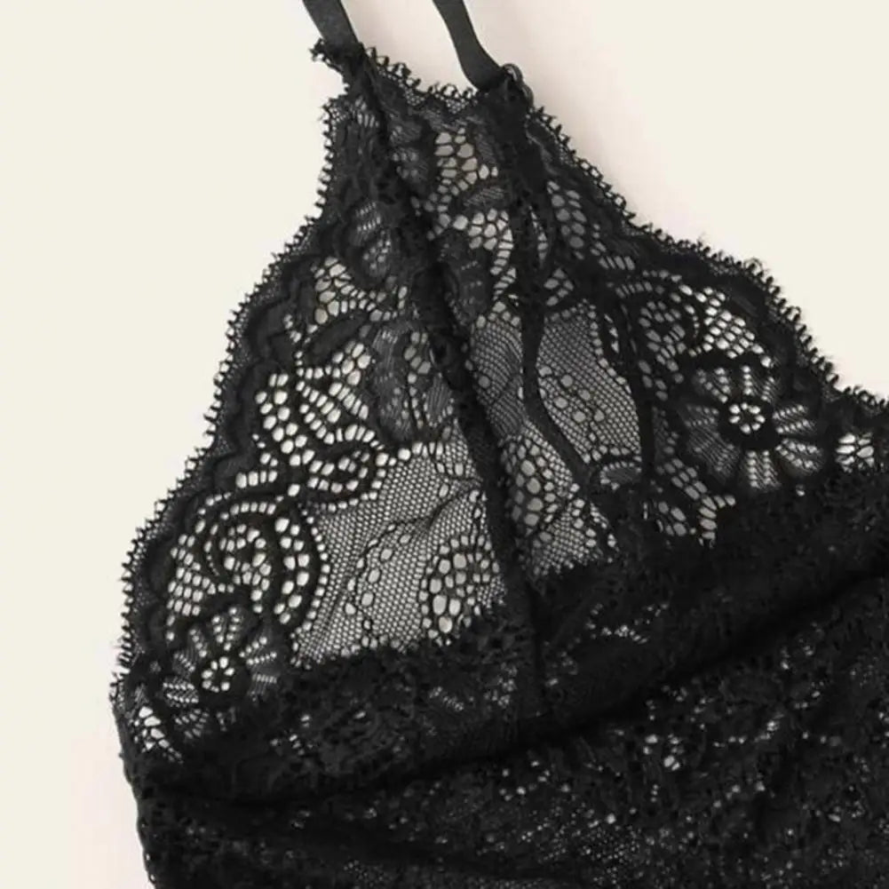 Spaghetti Strap Shorts Women Sleepwear Set Elastic Solid Color Female Camisole Shorts Lace Women Sleepwear Set