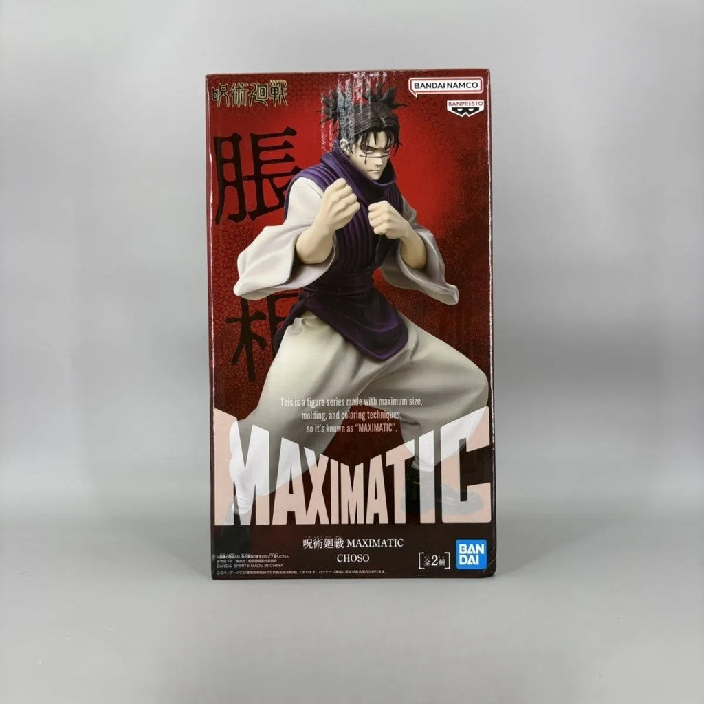 BANDAI Original BANPRESTO Jujutsu Kaisen MAXIMATIC CHOSO Anime Figures Children Dolls PVC Model Collectible Toys Festival Gifts