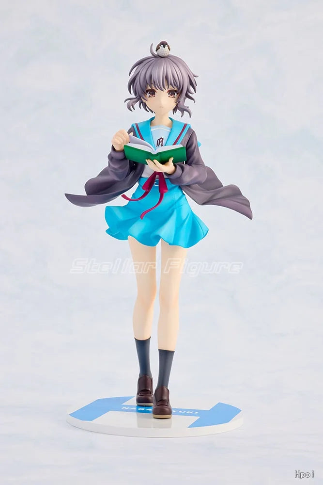 【SF】In Stock KADOKAWA GSC KDcolle The Melancholy of Haruhi Suzumiya Nagato Yuki 1/7 Scale Figures Original Collection Gift