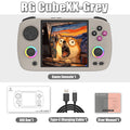 Anbernic RG CubeXX Retro Handheld Game Console 3.95 Inch IPS Screen Linux System Built-in 64G TF Card 5056 Games Support HD Out
