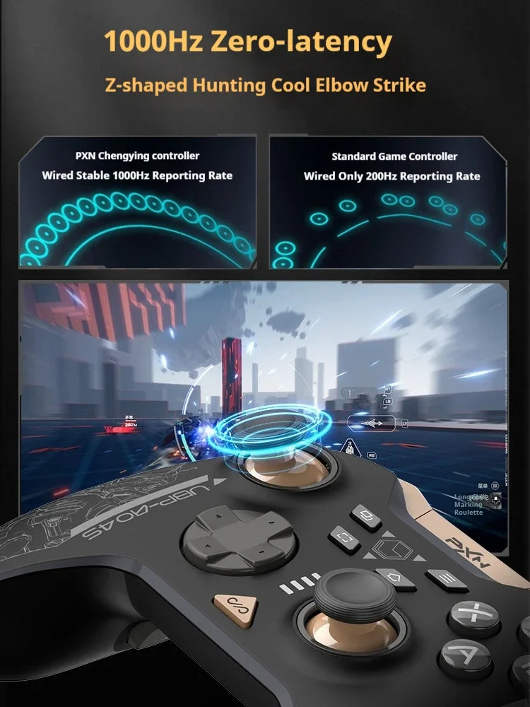 PXN P5 & Mecha BREAK Joint Switch2 Gamepad Hall Joysticks 1000mAh Battery Bluetooth 1k Game Console NS2 STEAM Controller PC IOS