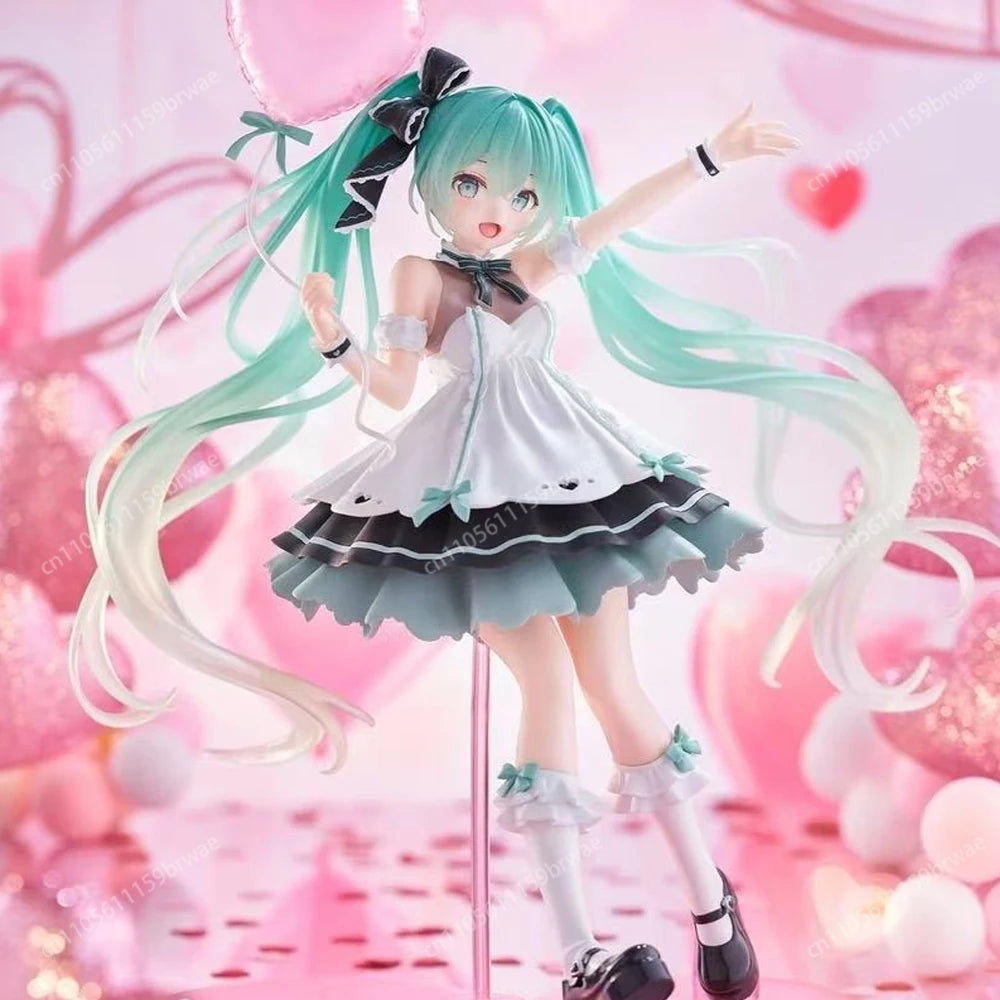 In Stock TAITO Hatsune Miku Artist MasterPiece+ Birthday 2025 Party Ver Balloon Figure Model Original Toys Gifts Collection