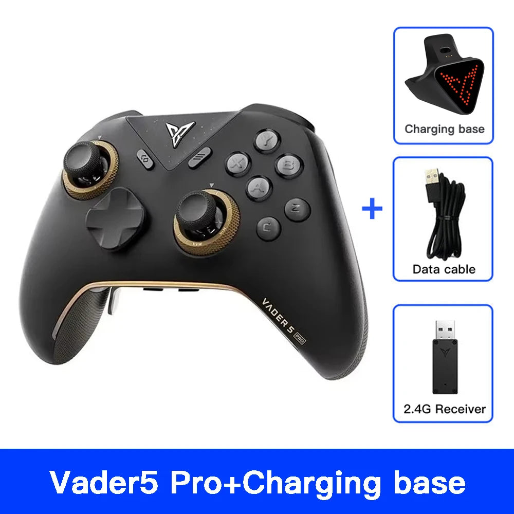 New Flydigi Vader5 Pro Game Controller Wireless Bluetooth Original Competitive Elite Gamepads for PC/NS2/Mobile/Steam