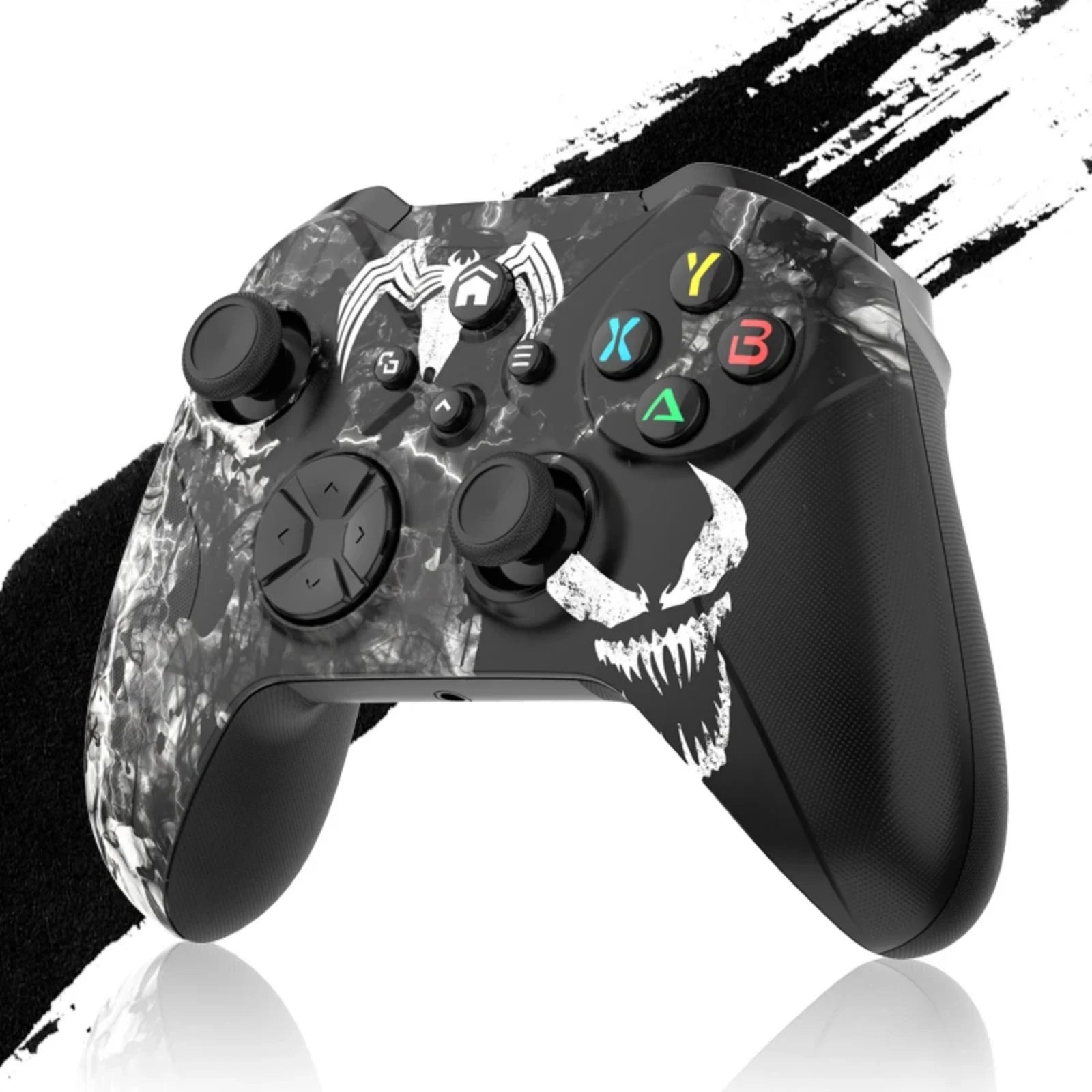 GAMROMBO Game Controller for XBox One S/X/Series S/X/PC/Steam Wireless Gamepad Vibration Gaming Joystick 6-Axis Gyro Turbo Funcs