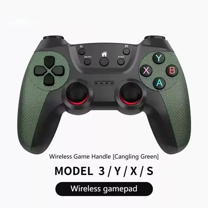 2025 NEW Wireless USB Game Controller for Tesla Model Y/3/X/S Double Player Online TV PC PS3 Steam Compatible Gaming Accessory
