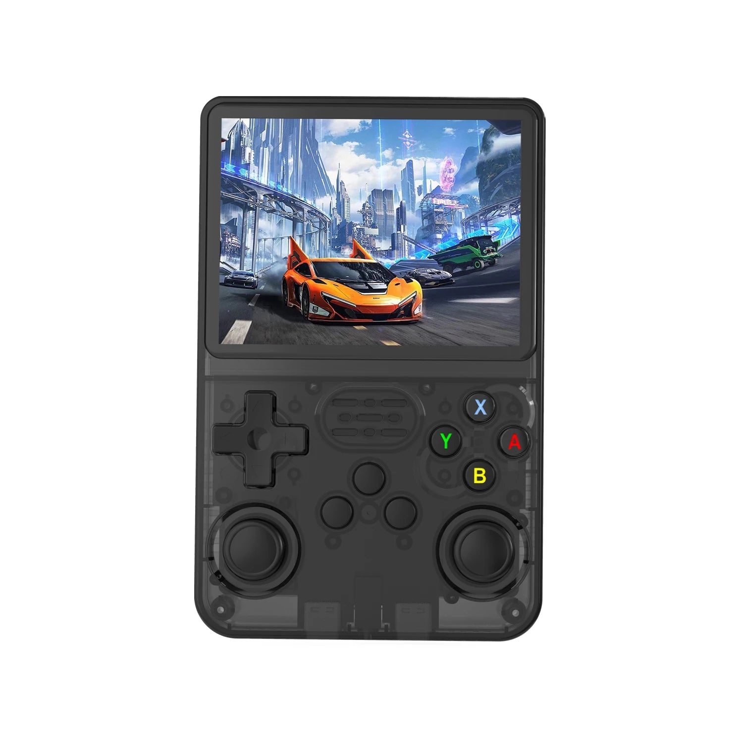 GAMINJA R36S Handheld Game Console 3.5Inch IPS 640x480 Screen Built in 64GB Memory Classic Games Portable Handheld Game Console