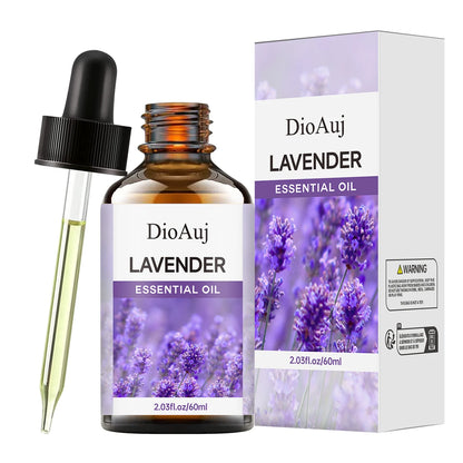 30ml/1.01fl.oz  LAVENDER Essential Oil  for Humidifier, Facial, Skin Care, Aromatherapy, Hair Care, Scalp and Body Massage