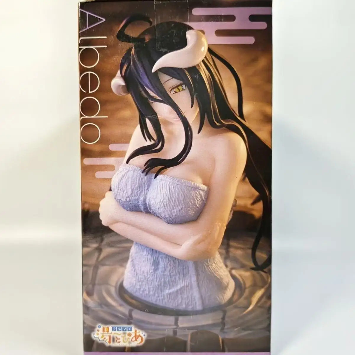 Original SEGA Hot Spring Park Thermae Utopia Overlord Albedo Anime Figures Toys Models Desktop Ornaments Car Ornaments