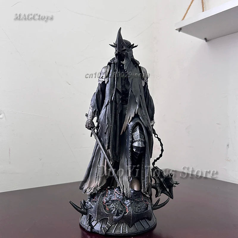 27cm GK Lord of Rings Figure Witch-king Of Angmar 3 Figurine Nazgul Statue PVC Action Figure Model Toy Desktop Ornament Gifts