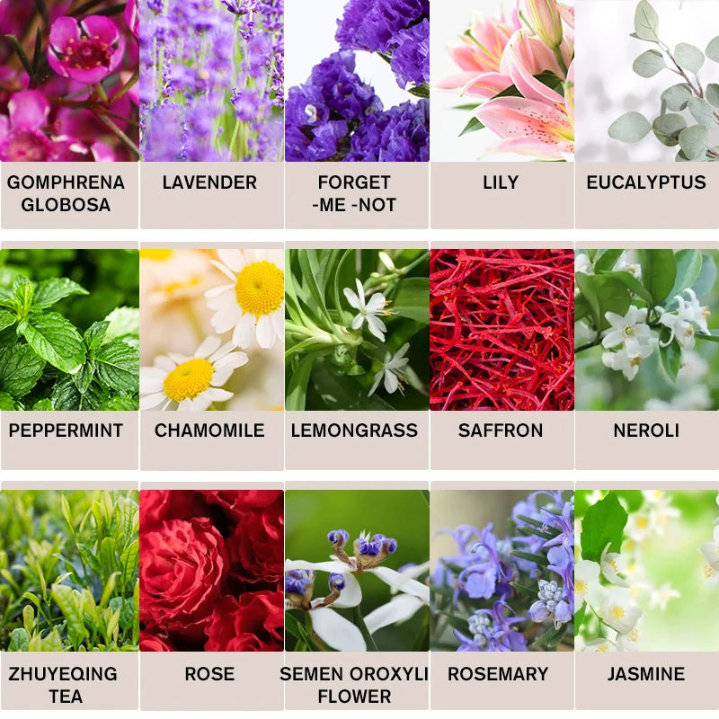 Neroli Essential Oil 60ml 100% Pure & Undiluted Orange Blossom Oil for Diffuser Skin Care Massage DIY