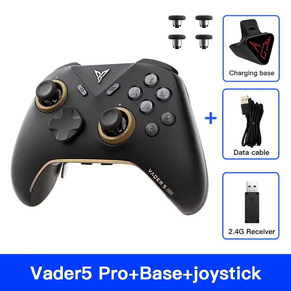 New Flydigi Vader5 Pro Game Controller Wireless Bluetooth Original Competitive Elite Gamepads for PC/NS2/Mobile/Steam