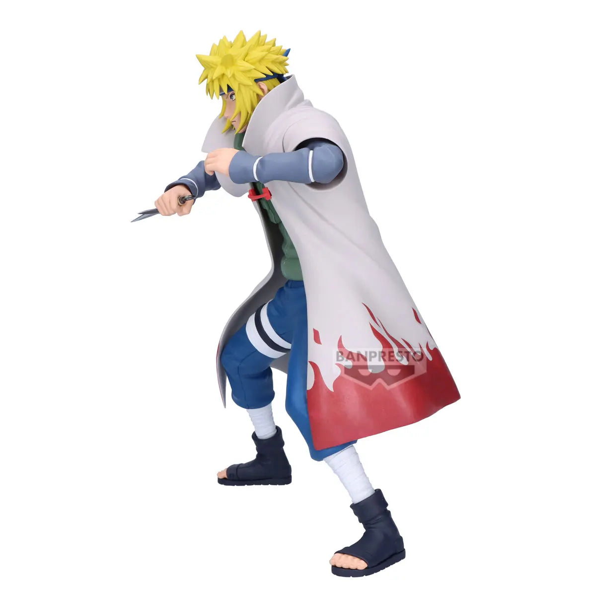 In Stock Original BANPRESTO Naruto Shippuden Grandista Namikaze Minato PVC Anime Figures Action Figure Model Toys Gift