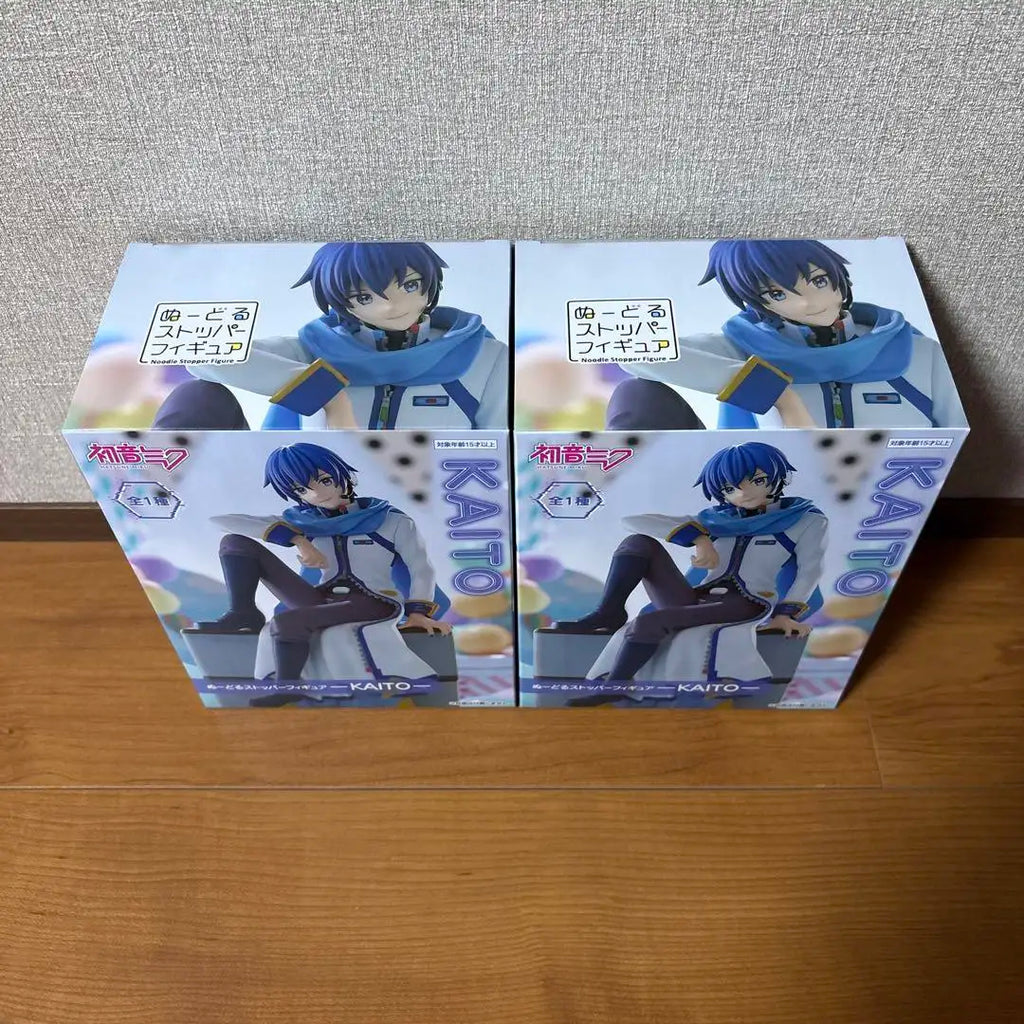 ln Stock FuRyu Hatsune Miku Series Noodle Stopper -KAITO- PVC Anime Action Figures Model Collection Toy