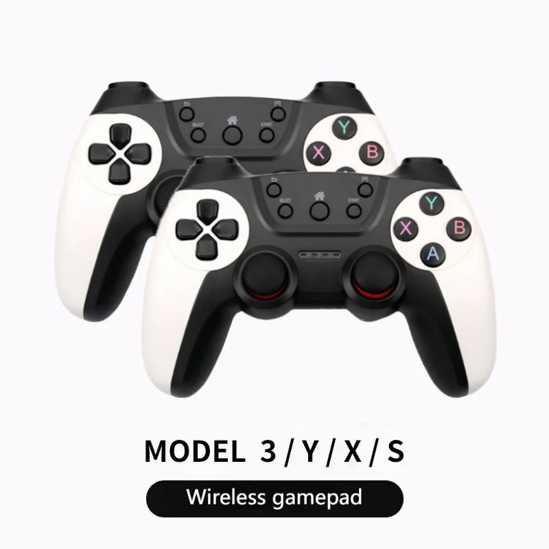 2025 NEW Wireless USB Game Controller for Tesla Model Y/3/X/S Double Player Online TV PC PS3 Steam Compatible Gaming Accessory