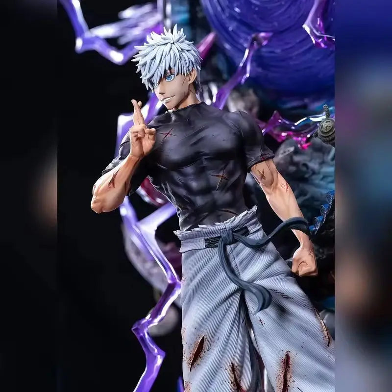 New Gojo Satoru Figure Jujutsu Kaisen Action Figures Pvc Doll High Quality Version Statue Model Collection Room Decora Desk Toys