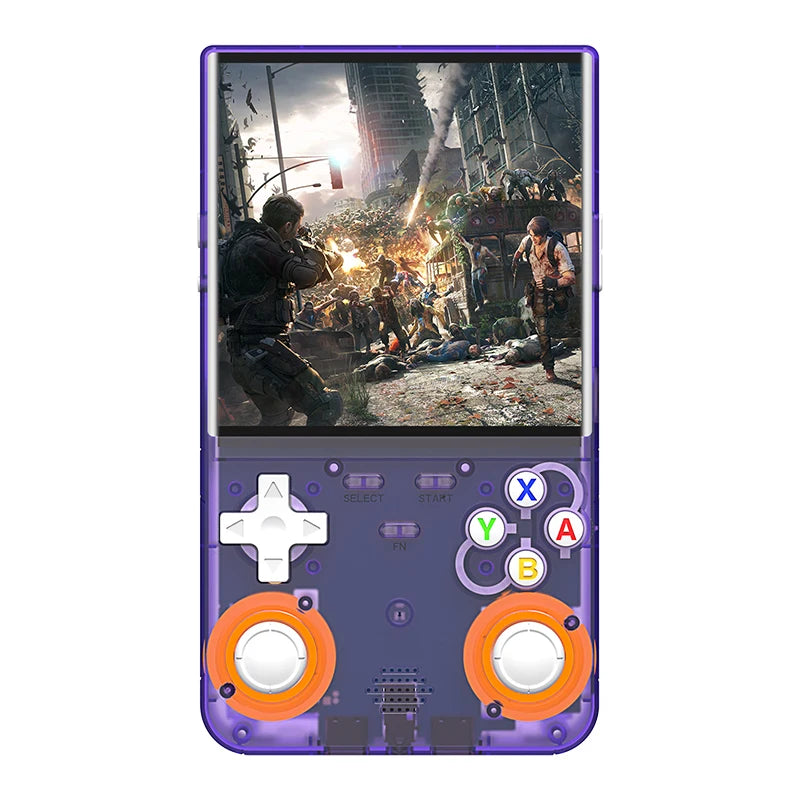 R36 ULTRA Retro Handheld Video Game Console Linux System 4 Inch IPS Screen R36S Portable Pocket Video Player 64GB Games