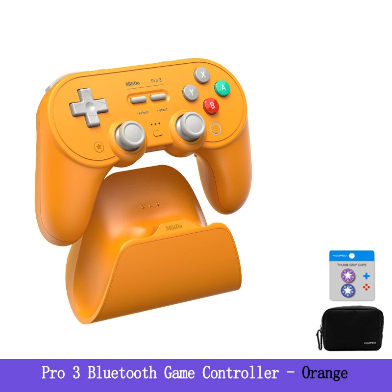  8BitDo Pro 3 Bluetooth Game Controller  Wireless Gamepad with TMR Joysticks for NS Nintendo Switch 2,PC Windows,ANDROID,iOS