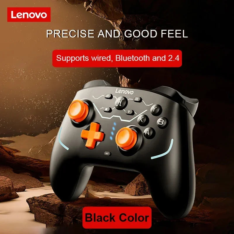 Lenovo S04 Gamepad Support TURBO Function High Sensitivity Game Controller For Switch2 phone/Tablet/Smart TV Joystick Controller